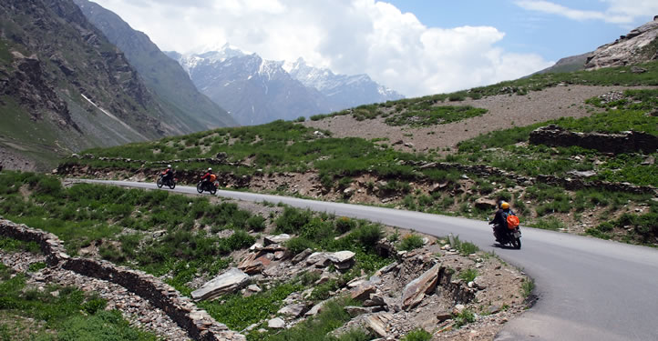 IN THE FOOTHILLS OF THE HIMALAYAS MOTORCYCLE TOUR